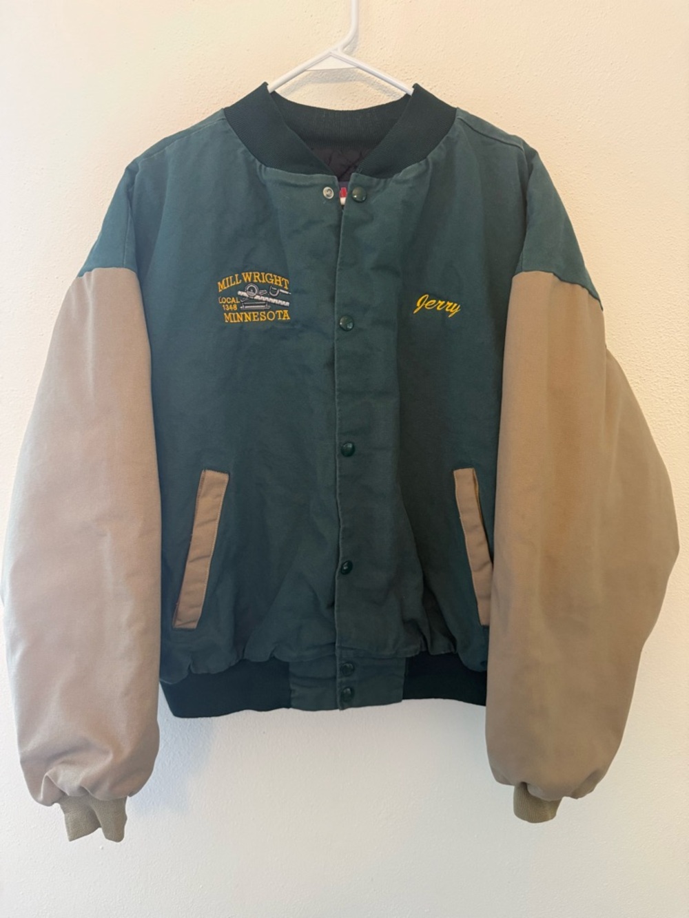 Vintage Millwright Union ASW Bomber Jacket